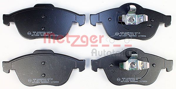 METZGER 1170556 Bremsbelagsatz, Scheibenbremse